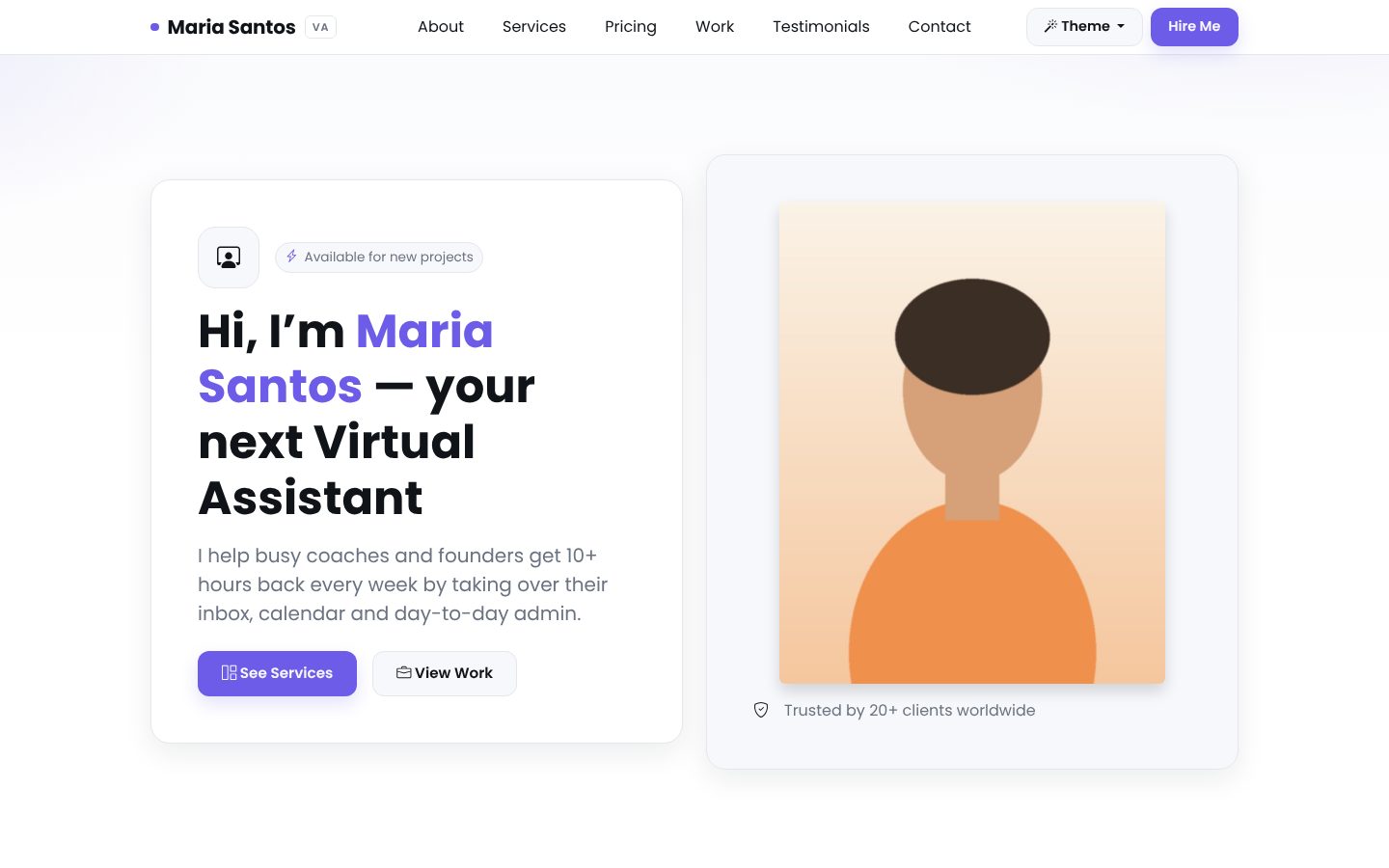Opal website solution preview